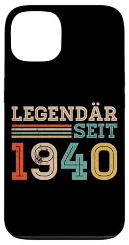 Hülle für iPhone 13 Legendär Seit 1940 Retro Mann Frau Deko 85. Geburtstagsshirt von Retro Deko Jahrgang Geburtstage Geschenkideen