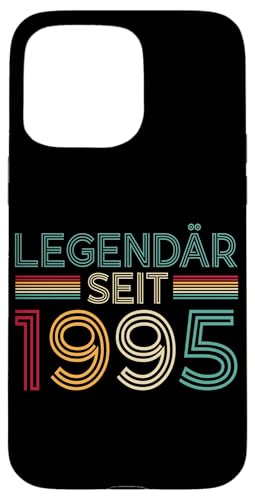 Hülle für iPhone 15 Pro Max Legendär Seit 1995 Retro Mann Frau Deko 30. Geburtstagsshirt von Retro Deko Jahrgang Geburtstage Geschenkideen