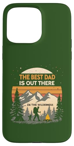 Hülle für iPhone 15 Pro Max Retro Camping Dad - Vatertag für Outdoorsy Dads von Retro Father’s Day for Hiking & Camping Dad