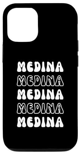 Hülle für iPhone 15 Medina Saudi-Arabien – Groovy City Vacation Souvenir von Retro Favorite World Travel City Apparel Gifts