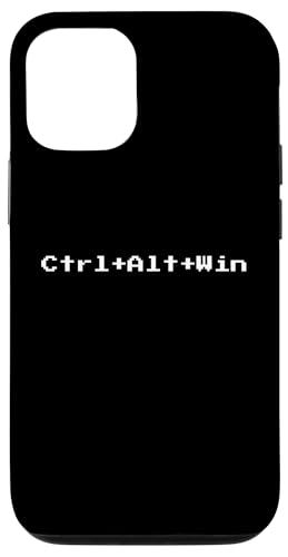 Hülle für iPhone 13 Pro Ctrl Alt Win - Lustiger minimalistischer Pixel-Videospiel-Liebhaber von Retro Gaming Apparel Gifts