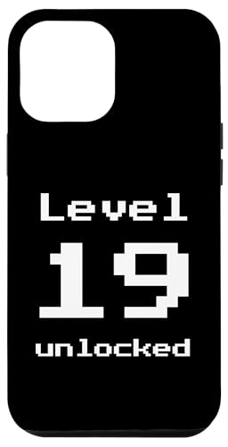 Hülle für iPhone 15 Plus Level 19 Unlocked - Lustiges Pixel-Videospiel 19. Geburtstag von Retro Gaming Birthday Apparel Gifts