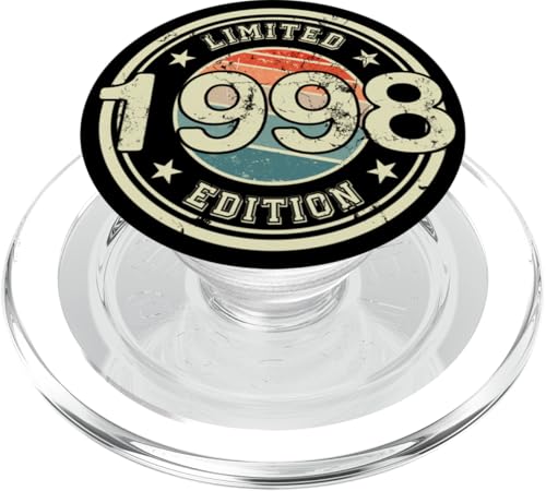 Retro Jahrgang 1998 Limited Edition 27 Jahre 27. Geburtstag PopSockets PopGrip für MagSafe von Retro Geburtstagsgeschenk für Erwachsene & Kinder