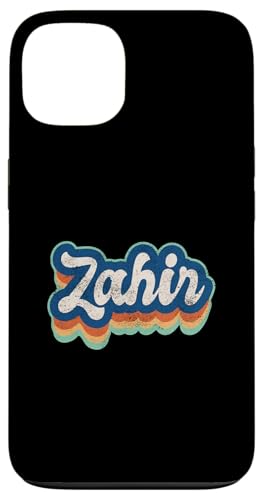 Zahir Vorname Junge Vintage Stil 70er 80er Jahre Personalisiert Hülle für iPhone 13 von Retro Groovy Name Fathers Day outfit For Men