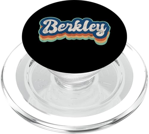 Berkley Vorname Mädchen Vintage Stil 70er 80er Jahre Personalisiert PopSockets PopGrip für MagSafe von Retro Groovy Name Mothers Day outfit For Women