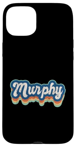 Murphy Vorname Mädchen Vintage Stil 70er 80er Jahre Personalisiert Hülle für iPhone 15 Plus von Retro Groovy Name Mothers Day outfit For Women