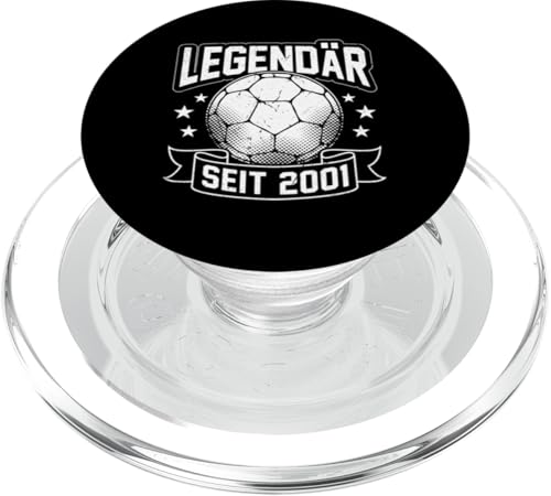 Legendär Seit Jahrgang 2001 Cooles Handball 24. Geburtstag PopSockets PopGrip für MagSafe von Retro Handball Coole Geburtstag Geschenkideen