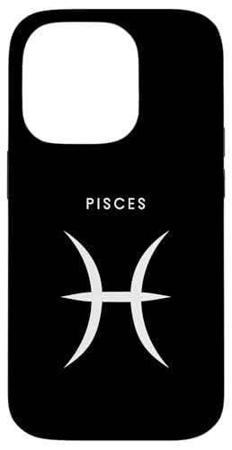 Hülle für iPhone 14 Pro Fische der Fisch - Minimalistisches Sternzeichen von Retro Horoscope Astrology Zodiac Apparel Gifts