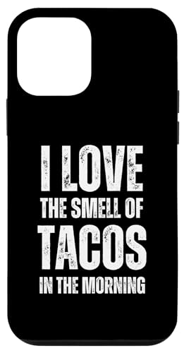 Hülle für iPhone 12 mini Ich liebe den Geruch von Tacos am Morgen - Lustig Sarkastisch von Retro I Love The Smell Apparel Gifts