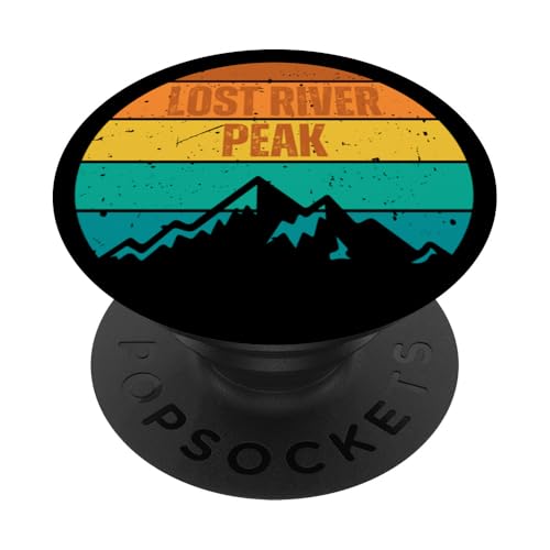 Lost River Peak, Idaho, Vintage-Stil, Sonnenuntergang, Berge PopSockets Klebender PopGrip von Retro Idaho Vintage Sunset Mountains