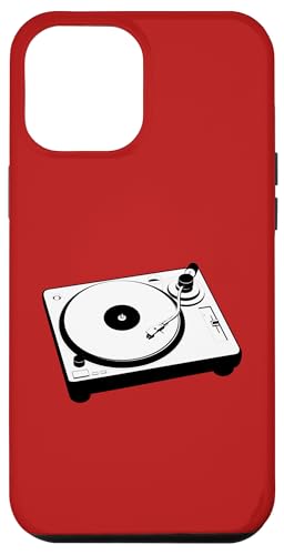 80er, 90er Jahre DJ & Elektro Plattenspieler Vintage Vinyl Plattenspieler Hülle für iPhone 12 Pro Max von Retro Music Apparel