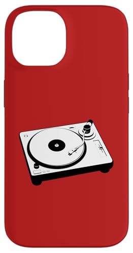 80er, 90er Jahre DJ & Elektro Plattenspieler Vintage Vinyl Plattenspieler Hülle für iPhone 14 von Retro Music Apparel