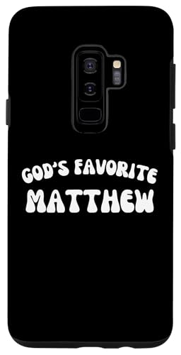 Hülle für Galaxy S9+ God's Favorite Matthäus – lustig, christlich, religiös von Retro Personalized Christian Apparel Gifts