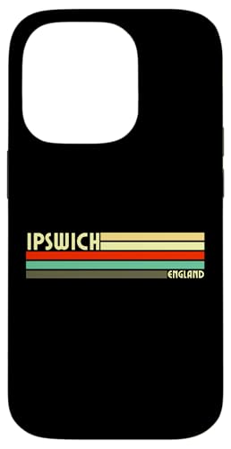 Hülle für iPhone 14 Pro Retro Vintage Ipswich von Retro Städte und Länder Motive und Kleidung