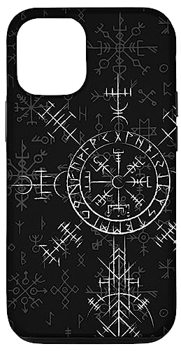 Hülle für iPhone 13 Keltischer Glücksbringer Wikinger Kompass Vegvísir - Celtic Vegvisir von Retro Viking Runes＆Norse Mythology Clothing Co.