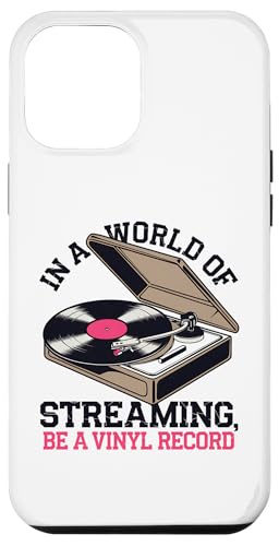 Hülle für iPhone 13 Pro Max Vinyl-Schallplattenspieler-Liebhaber, lustige Musik, LP, Vintage-Sammler von Retro Vinyl Record Player Apparel & Merch