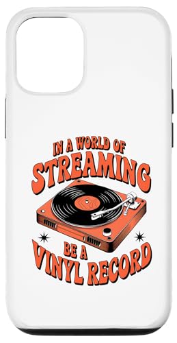 Hülle für iPhone 14 Pro Vinyl-Schallplattenspieler-Liebhaber, lustige Musik, LP, Vintage-Sammler von Retro Vinyl Record Player Apparel & Merch