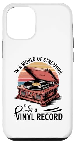 Hülle für iPhone 14 Vinyl-Schallplattenspieler-Liebhaber, lustige Musik, LP, Vintage-Sammler von Retro Vinyl Record Player Apparel & Merch