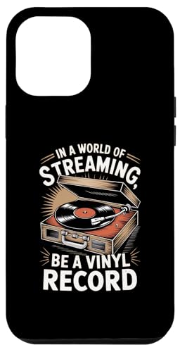 Hülle für iPhone 15 Plus Vinyl-Schallplattenspieler-Liebhaber, lustige Musik, LP, Vintage-Sammler von Retro Vinyl Record Player Apparel & Merch