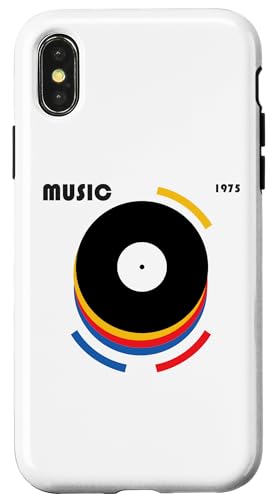 Hülle für iPhone X/XS Retro Vinyl Vintage Plattenspieler von Retro Vinyl Vintage Record Player