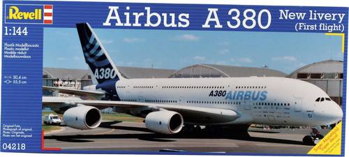 Revell 04218 Airbus A 380 New livery Flugmodell Bausatz 1:144 von Revell