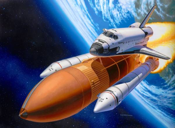 Space Shuttle Discovery & Booster von Revell