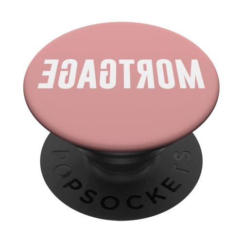 REVERSE MORTHEK PopSockets Klebender PopGrip von Reverse Mortgage Backwards Type Costume Studio