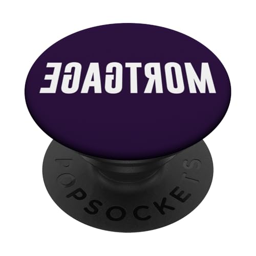 REVERSE MORTHEK PopSockets Klebender PopGrip von Reverse Mortgage Backwards Type Costume Studio