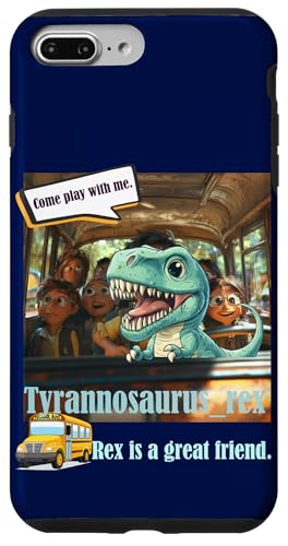 Hülle für iPhone 7 Plus/8 Plus Tyrannosaurus Rex_005 von Rex World Store