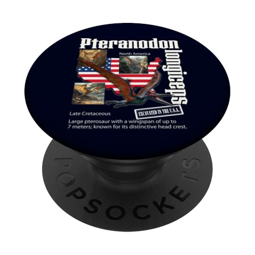 Pteranodon_001 PopSockets Klebender PopGrip von Rex World Store