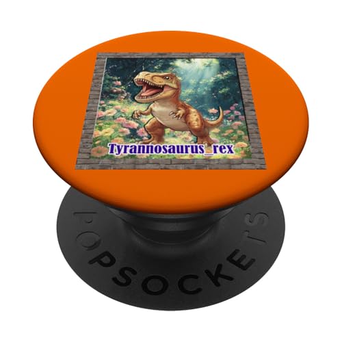 Tyrannosaurus Rex_004_Back Printed PopSockets Klebender PopGrip von Rex World Store