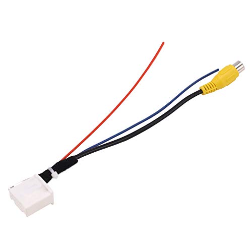 Rfeeuubft 16 Pin Auto Rückkamera Adapter Kabel Parkkamera Videokabel Adapter Navigation DVD Rückfahrkamera Adapter Kabel Stecker für 7Th von Rfeeuubft