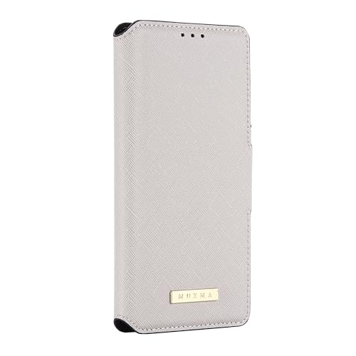 Rfvzubemok Kompatibel mit Xiaomi 14T Pro 5G Hülle,Kompatibel mit Xiaomi 14T Pro 5G Magnetischer Verschluss Flip Kickstand Wallet Case Gray von Rfvzubemok