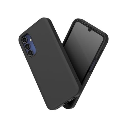 RhinoShield Case kompatibel mit [Galaxy A15(5G)] | SolidSuit - Stoßdämpfende & schlanke Schutzhülle mit Premium Finish - 3.5 Meter Fallschutz -Schwarz von RhinoShield