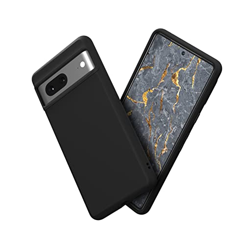 RhinoShield Case kompatibel mit [Pixel 7] | SolidSuit - Stoßdämpfende & schlanke Schutzhülle mit Premium Finish - 3.5 Meter Fallschutz - Klassik Schwarz von RhinoShield