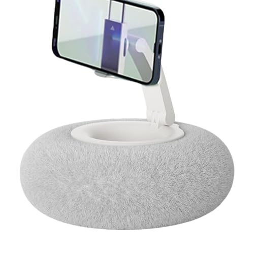 Riaisttd Cozy Pillow Phone Stand Multi-Purpose Bed Holder for Tablets Phones Remote Controls and Snacks Place Your Devices on This Comfortable Bedside Stand for Reading Tablets on Soft Bedside Pillow von Riaisttd