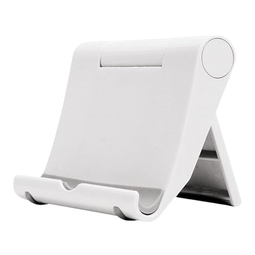 Riaisttd Tablet Stand and Cellphone Holder for Desk, Folding Mobile Phone Stand, Adjustable Desktop Smartphone Stand, Desk Accessories for Hands- Viewing and Organization or Home Accessries von Riaisttd