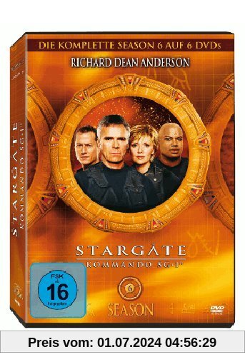 Stargate Kommando SG-1 - Season 6 (6 DVDs) von Richard Dean Anderson