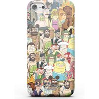 Rick und Morty Interdimentional TV Characters Smartphone Hülle für iPhone und Android - iPhone 8 - Tough Hülle Glänzend von Rick and Morty