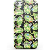 Rick und Morty Portals Characters Smartphone Hülle für iPhone und Android - iPhone 11 Pro Max - Snap Hülle Matt von Rick and Morty