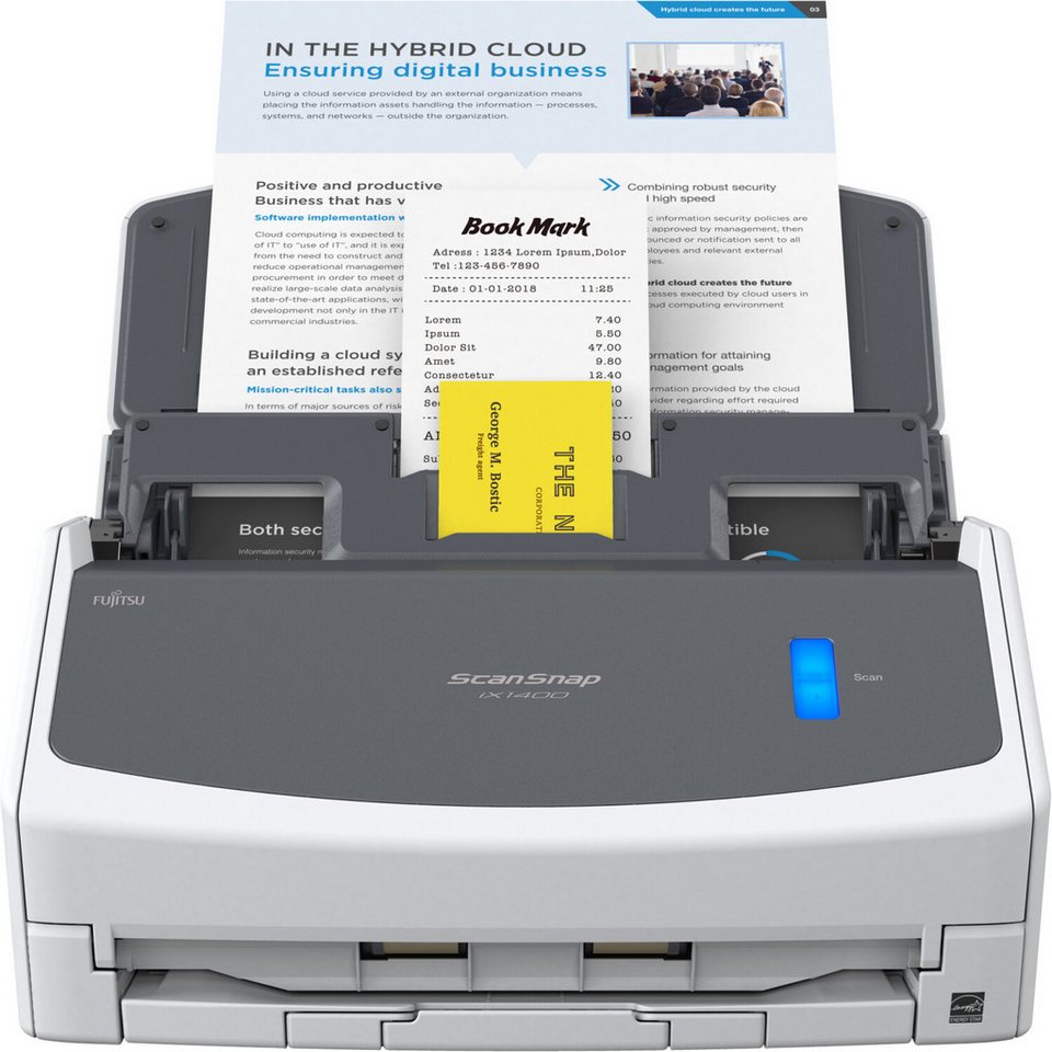 Ricoh PA03820-B001 - ScanSnap iX1400: Schnell & einfach Dokumente scannen Dokumentenscanner von Ricoh