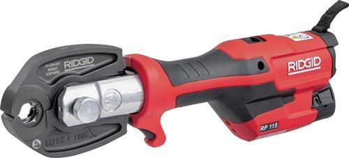 Ridgid Presswerkzeug RP 115 Micro 15 kN metallisch 12-28mm,Ku.12-32mm Stabdesign von Ridgid