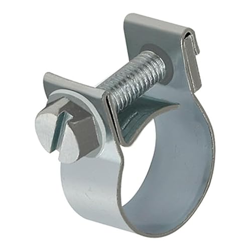 RIEGLER 114195-SBS-19 Spannbackenschelle, Stahl glanzverzinkt (W1), Nenn-ø 19 mm, 9 mm, 1Stk von Riegler