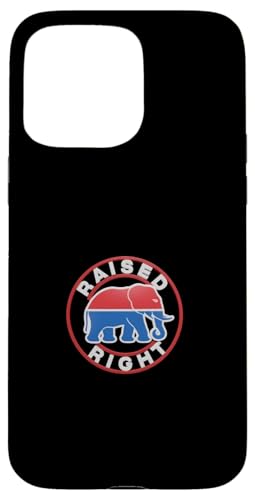 Hülle für iPhone 15 Pro Max Rechts erhoben Ein März des republikanischen Elefanten von Right Rise Republican Elephants