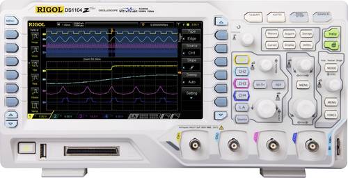 Rigol DS1104Z-S Plus Digital-Oszilloskop 100MHz 4-Kanal 1 GSa/s 24 Mpts 8 Bit Digital-Speicher (DSO) von Rigol