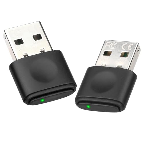 [2 Stück]Rii Mouse Jiggler Nicht Nachweisbar, USB Mouse Mover mit EIN/AUS-Schalter und 2Jiggler-Modi, Treiberfreier Mausbeweger homeoffice Wackelmaus, Plug and Play, Hält Computer/Laptop Wach, Schwarz von Rii