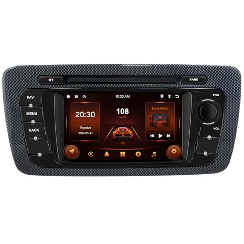 2G+64G Wireless Carplay Android 13 Autoradio 2 Din für Seat von Rimoody