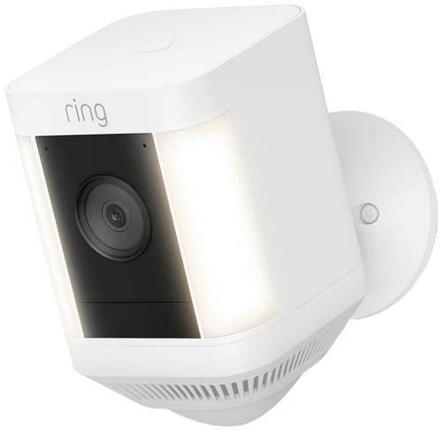 Ring Spotlight Cam Plus - Battery - White 8SB1S2-WEU0 WLAN IP Überwachungskamera 1920 x 1080 Pixel von Ring