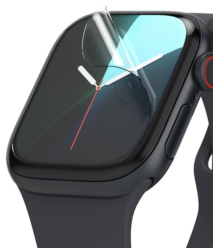 Ringke Dual Easy Film [3 Stück] Kompatibel mit Apple Watch 10 42mm Schutzfolie, Volle Abdeckung Klar Displayfolie von Ringke