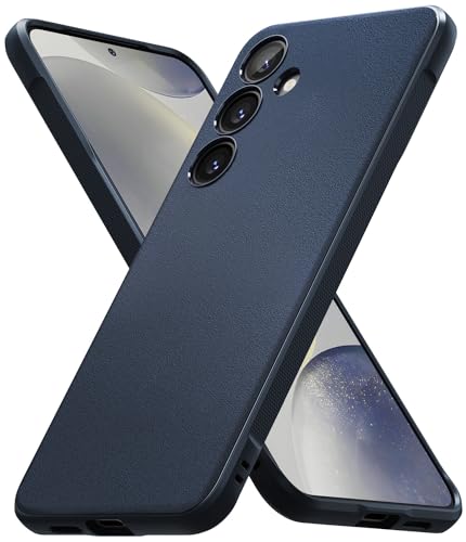 Ringke Onyx Case Kompatibel mit Samsung Galaxy S24 Plus Hülle 6,7 Zoll (2024), rutschfeste Flexibel TPU Kratzfeste Dünne Handyhülle für Galaxy S24 Plus - Navy von Ringke